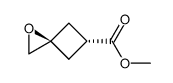 1-Oxaspiro[2.3]hexane-5-carboxylicacid,methylester,trans-(9CI) Structure