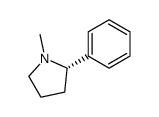 (2R)-1-甲基-2-苯基吡咯烷结构式