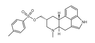 6-methyl-8β-tosyloxymethyl-ergoline结构式