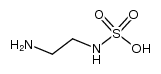 (2-amino-ethyl)-amidosulfuric acid Structure