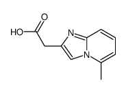 2-(5-methylimidazo[1,2-a]pyridin-2-yl)acetic acid结构式