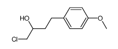 1-chloro-4-(4-methoxyphenyl)butan-2-ol结构式