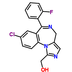 1-羟基咪达唑仑结构式