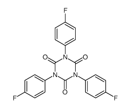 1,3,5-tris(4-fluorophenyl)-1,3,5-triazinane-2,4,6-trione Structure