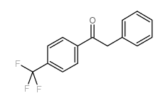 2-phenyl-1-[4-(trifluoromethyl)phenyl]ethanone structure