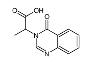 2-(4-OXOQUINAZOLIN-3(4H)-YL)PROPANOIC ACID Structure