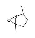 (1S,4S)-1,4-dimethyl-6-oxa-5-azabicyclo[3.1.0]hexane结构式