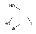 2-(bromomethyl)-2-(iodomethyl)propane-1,3-diol Structure