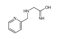 2-(pyridin-2-ylmethylamino)acetamide结构式