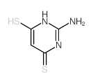 4,6(1H,5H)-Pyrimidinedithione, 2-amino- (9CI) picture