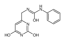1-[(2,4-dioxo-1H-pyrimidin-6-yl)methyl]-3-phenylurea Structure