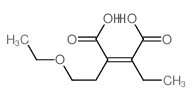 Maleic acid,(2-ethoxyethyl)ethyl- (8CI) structure