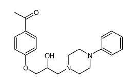 4'-[2-Hydroxy-3-(4-phenylpiperazino)propoxy]acetophenone picture