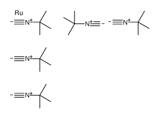 2-isocyano-2-methylpropane,ruthenium结构式