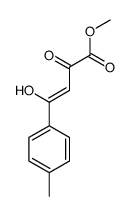 methyl 4-hydroxy-4-(4-methylphenyl)-2-oxobut-3-enoate Structure