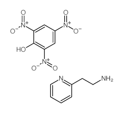 2-pyridin-2-ylethanamine,2,4,6-trinitrophenol Structure