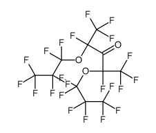 1,1,1,2,4,5,5,5-octafluoro-2,4-bis(1,1,2,2,3,3,3-heptafluoropropoxy)pentan-3-one Structure