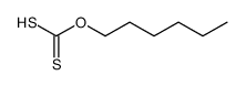 dithiocarbonic acid O-hexyl ester Structure