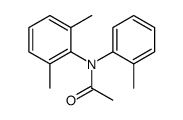 N-(2,6-dimethylphenyl)-N-(2-methylphenyl)acetamide结构式