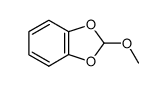 1,3-Benzodioxole,2-methoxy-结构式