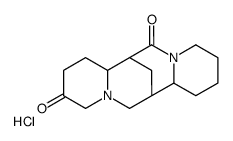 2,17-Dioxosparteine hydrochloride结构式