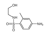 4-amino-N-(2-hydroxyethyl)-2-methylbenzenesulfonamide Structure