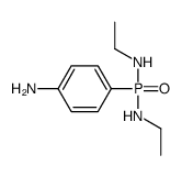 4-[bis(ethylamino)phosphoryl]aniline结构式