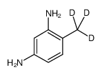 4-(trideuteriomethyl)benzene-1,3-diamine Structure