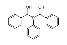 bis(α-hydroxybenzyl)phenylphosphine结构式