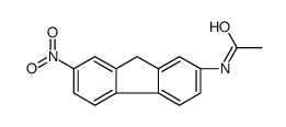 2-ACETAMIDO-7-NITROFLUORENE结构式