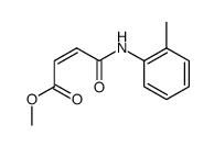 methyl (Z)-4-oxo-4-(o-tolylamino)but-2-enoate结构式