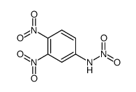N-Nitro-3,4-dinitroaniline Structure