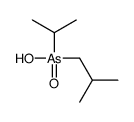 Isobutylisopropylarsinic acid Structure