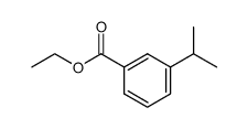 ethyl 3-isopropylbenzoate结构式