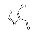 4-Thiazolecarboxaldehyde, 5-mercapto- (9CI) picture