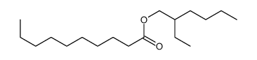 2-ethylhexyl decanoate Structure