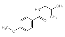 Benzamide,4-methoxy-N-(2-methylpropyl)- structure