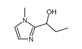 1H-Imidazole-2-methanol,alpha-ethyl-1-methyl-(9CI)结构式