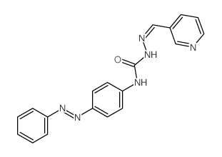Hydrazinecarboxamide,N-[4-(2-phenyldiazenyl)phenyl]-2-(3-pyridinylmethylene)- picture
