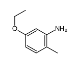 5-乙氧基-2-甲基苯胺结构式