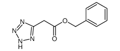 benzyl 2-(2H-tetrazol-5-yl)acetate结构式