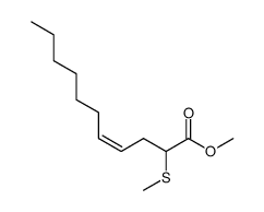 methyl (Z)-2-(methylthio)undec-4-enoate Structure