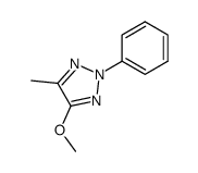4-methoxy-5-methyl-2-phenyl-2H-1,2,3-triazole结构式