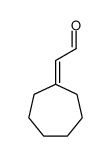 2-cycloheptylideneacetaldehyde结构式