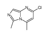 2-chloro-4,6-dimethylimidazo[1,5-a]pyrimidine Structure