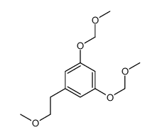 1-(2-methoxyethyl)-3,5-bis(methoxymethoxy)benzene结构式