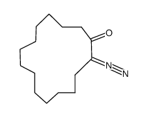 2-Diazo-1-cyclopentadecanon Structure