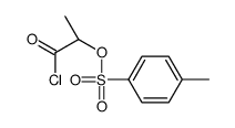 TOLUENE-4-SULFONIC ACID (S)-1-CHLOROCARBONYL-ETHYL ESTER Structure