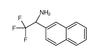 (1R)-2,2,2-TRIFLUORO-1-(2-NAPHTHYL)ETHYLAMINE结构式