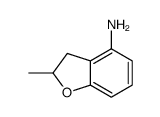 2-Methyl-2,3-dihydro-1-benzofuran-4-amine Structure